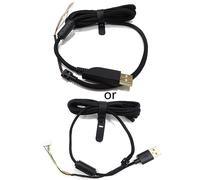 Cables de nailon suave para paraguas para ZOWIE S1 FK-B ZA-B FK1-B cuerda de paraguas de alambre de transferencia rápida de datos
