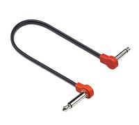 Cables de parches de guitarra de 6,35 mm, cables de pedal de efecto de guitarra de bajo ruido y buen efecto de guitarra