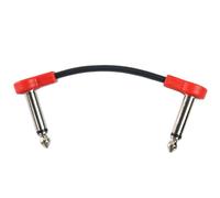 Cables de parches de guitarra de 6,35 mm, cables de pedal de efecto de guitarra de bajo ruido y buen efecto de guitarra