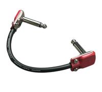 Cables de parches de guitarra de 6,5 mm, cables de pedal de efecto de guitarra, bajo ruido y buen efecto de guitarra, enchufe para pedales