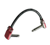 Cables de parches de guitarra de 6,5 mm, cables de pedal de efecto de guitarra de bajo ruido y buena calidad, cable de guitarra