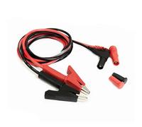 Cables de prueba 20 A 90 cm, para pinza de cocodrilo a plátano con sondas dobles de 4 mm para medición de multímetros
