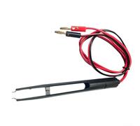 Cables de prueba de puente digital LCR con extremos de mandril en miniatura e interfaz de entrada de 4 mm diseñada para evaluación de componentes de montaje en superficie