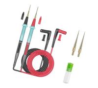 Cables De Prueba Multímetro Extremadamente Flexibles 108 Cm Punta Pequeña Reemplazable Enchapada En Oro Para Medición Y Evaluación Precisas Pines Componentes Sondas Prueba Elastómero