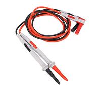 Cables de prueba multímetro Sondas eléctricas Universal 0,3 mm punto 3.5 mm Tapón duradero PU Latón Material para pruebas de circuito Voltaje de corriente 20A 1000V