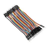Cables de Puente de Placa de Pruebas de 3 Uds., 10cm, Macho a Hembra, Macho a Macho, Hembra a Hembra, Cable de Cinta Multicolor