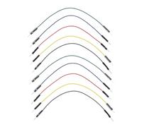 Cables de Puente Macho a Macho 15cm - (Paquete de 10) M2M Cable Puente para Breadboard Compatible con Arduino y Conectores Dupont