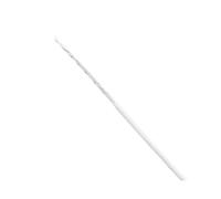 Cables de soldadura de cobre estañado, aislamiento de plástico PTFE, conductividad de línea ultrafina, 50/100/200 /500m, 36AWG UL10064(White,100m)