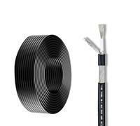 Cables eléctricos, Cable blindado UL1185 con núcleo de cobre estañado for control de alarmas de seguridad de audio y video, 14-28 AWG(25ft,16AWG-1C)