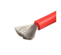 Cables Eléctricos Resistentes Al Calor for Batería De Coche, 1/2 Uds., 1m, 2 Pines, Negro, Rojo, 30, 28, 26, 24, 22, 20, 18, 16, 14, 12, 10, 8 AWG(Red 1 m,20AWG)