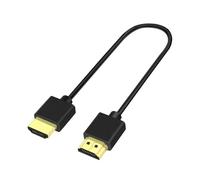 Cables HD delgados: línea suave y flexible con soporte de resolución 4x2K, cable HD flexible que proporciona juegos fluidos y transferencia visual clara, cable ultradelgado de alta definición | TV HDT