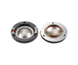 Cables Planos 34,4 MM diafragma de Titanio Tweeter Bobina bocina 34MM núcleo 8OHM Altavoces Accesorios de reparación Controlador DIY 2 uds