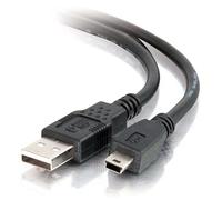 Cables To Go 1m USB 2.0 A/Mini-B Cable - Cable USB (USB A, Mini-USB B, Macho/Macho, 1 m, 50 g) Negro