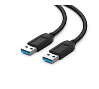 Cables To Go C2G 1m USB 3.0 - Cable USB (Macho/Macho, Níquel, Negro, USB Type-A, Windows Mac)