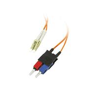 Cables To Go Cable de Fibra óptica Patch (/ Conector SC Duplex LC, 62.5/125, LSZH, multimodo, 1m) (UK Import)