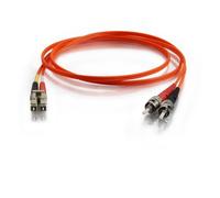 Cables To Go - Cable De Interconexión - LC De Modos Múltiples (M) - Modo Múltiple St (M) - 5 M - Fibra Óptica - 62,5/125 Micras