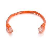 Cables To Go Enhanced Cat5E 350Mhz Snagless Patch Cable - Cable De Interconexión - Rj-45 (M) - Rj-45 (M) - 2 M - (Cat 5E) - Moldeado, Trenzado, Sin Enganche, Forrado - Naranja