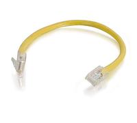 Cables To Go Parche montado Cat5e Cable de 10m 350MHz Amarillo
