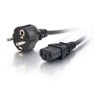 Cables To Go Power Cord - Cable de alimentación Universal (5 m), Negro