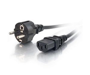 Cables To Go Universal Power Cord - Cable De Alimentación - Iec 320 En 60320 C13 (H) - Nema 5-15 (M) - 2 M - Moldeado