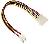 Cables To Go "Y" Cable - Separador De Alimentación - 4 Pin Potencia Interna (M) - Conector Mini-Power 4Pin (H)