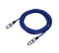 Cables XLR Macho a Hembra, Micro Cable Mini XLR Cable de Audio de 3 Pines Cable XLR balanceado/Parche de MICR¨®Fono para amplificadores MICR¨®fonos Mezclador[5m]