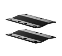 CablesAndKits Adaptador de rack, convierte el rack de 23 pulgadas a un espacio de 19 pulgadas, para computadoras, servidores o equipos de red (2RU)