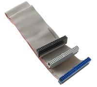 CablesOnline - Cable de cinta IDE de 24 pulgadas, 40 pines/80 cables, Ultra ATA de 2 unidades, 3 conectores, FI-U02