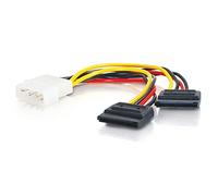CablesToGo 81854 - Cable adaptador Dual SATA Power Splitter