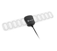 Cabletech ANT0525 - Antena Aerial de Coche TV FM TDT Radio Digital DVB-T FM con Amplificador