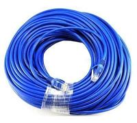 CableVantage Cable de conexión Cat5 de 60 m, 500 MHz, red Ethernet de Internet, LAN RJ45, UTP, para PC, PC, PS4, Xbox One, módem, router, color azul