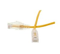 CableWholesale - Cable de conexión Ethernet Cat6 (28 AWG, aprobado por ETL, conectores RJ45 chapados en oro, sin enganches, sin blindaje, par trenzado (UTP), cable de conexión de red de Internet