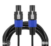 Cableworks by Gator Cases Serie Backline Estándar Cable de Altavoz de 50 Pies con Conector Twist Lock a Conector Twist Lock, (GCWB-SPK-50-2TL)