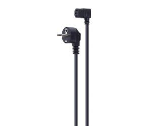 CABLEXPERT Cable alimentación Aprobado por VDE schuko-Macho a C13 con ángulo de 90 Grados, 1.5m Marca