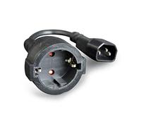 Cablexpert - Conexion Shucko Hembra A Iec C14 Macho 0.15Mts
