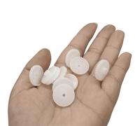 Cabluandry 30 Uds modelo de juguete DIY engranaje de plástico 0,5 M 28T 2mm engranaje de corona de plástico de eje apretado 0,5 módulo 28 engranaje reductor de dientes Posición