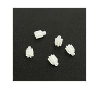 Cabluandry 5 uds Mini Motor Sin Núcleo engranaje recto de plástico 0,3 módulo 7 dientes 9 dientes engranaje de piñón 0,8mm 1mm engranaje de eje de ajuste apretado Posición(9T)