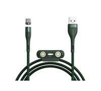 Cabo Baseus Magnético Type C/Lightning/Micro USB Type C - Verde