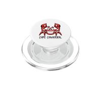 Cabo Cañaveral Florida Beach Vacaciones Familiares Viaje en Grupo Cangrejo PopSockets PopGrip para MagSafe