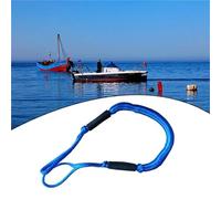 Cabo de Ancla, Cuerda elástica de Amarre for BS, Cuerda 1,2 M con Flotador Espuma, Accesorio for b, pontón Waverunner(Blauw)