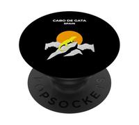 Cabo de Gata España Puesta de Sol PopSockets PopGrip Adhesivo
