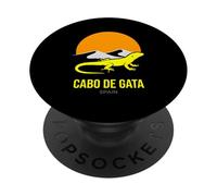 Cabo de Gata España Puesta de Sol PopSockets PopGrip Adhesivo
