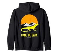 Cabo de Gata España Puesta de Sol Sudadera con Capucha