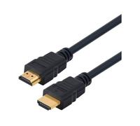 Cabo HDMI Ewent EC1340 1.8m 2.0 Negro 4K Contactos Oro Triple Blindaje 3D ARC