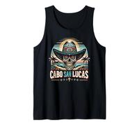 Cabo San Lucas Calavera de Azúcar Cabo México Souvenirs California Camiseta sin Mangas