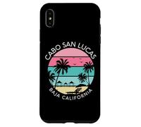 Cabo San Lucas México Retro Resort Vacaciones Viaje de Verano 2023 Carcasa para iPhone XS Max