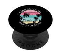 Cabo San Lucas México Retro Resort Vacaciones Viaje de Verano 2023 PopSockets PopGrip Adhesivo