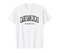 Cabo San Lucas México Viajes Camiseta gráfica económica, Hombre, Blanco, XL