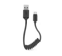 Cabo SBS Spiral (USB - USB-C - 0.5m - Negro)