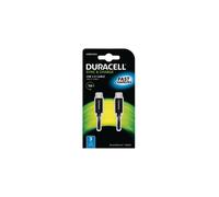 Cabo Type C para Type C 1M Preto Duracell USB5030A